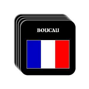  France   BOUCAU Set of 4 Mini Mousepad Coasters 