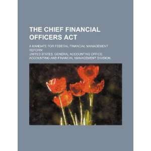   financial management reform (9781234283070) United States. General