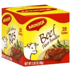 Maggi Bouillon Cube Beef 20Ct 2.82 OZ Grocery & Gourmet Food