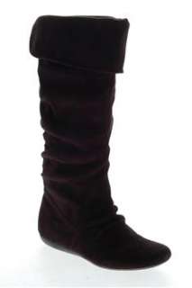 Report NEW Makee Womens Mid Calf Boots Black Designer Medium Faux 