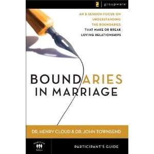  Boundaries in Marriage Participants Guide (Paperback)  N 
