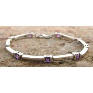  Amethyst bracelet, Current Jewelry