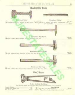1911 Champion Blacksmiths Farrier Tool Hoof Shear AD  