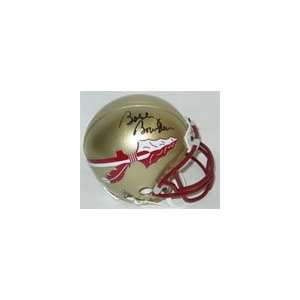  Bobby Bowden Signed Seminoles Mini Helmet Sports 
