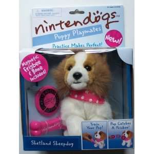  Nintendogs Puppy Playmates   Shetland Sheepdog Toys 