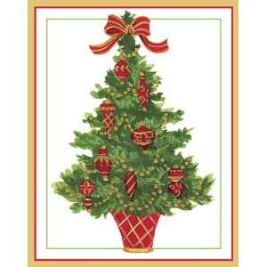  Tiny Holiday Tree Boxed Christmas Cards Health & Personal 