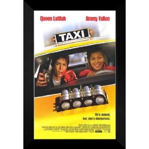  Taxi 27x40 FRAMED Movie Poster   Style A   2004