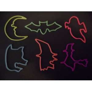    Halloween Glow in the Dark Silly Bands (12 pack) Toys & Games