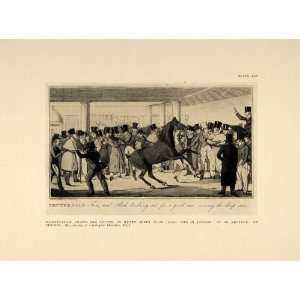  1924 Tattersalls Horse Market England Henry Alken Print 
