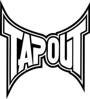 TAPOUT VINYL DECAL / STICKER  