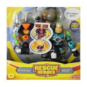  Mission Select Rescue Heroes Gil Gripper Toys & Games