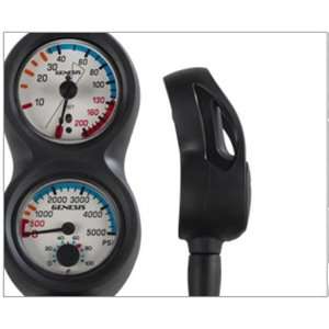 Genesis 200 ft. Pressure And Depth Gauge Console  Sports 