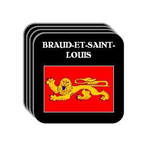  Aquitaine   BRAUD ET SAINT LOUIS Set of 4 Mini Mousepad 