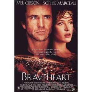  Braveheart Original Double Sided 27x40 Movie Poster   Not 