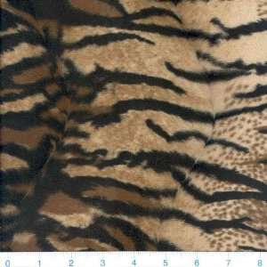  60 Wide Wavy Faux Fur Fabric Tiger By The Yard Arts 