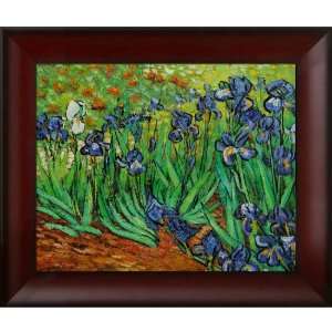  Art Van Gogh Irises with Oxblood Scoop Oil 