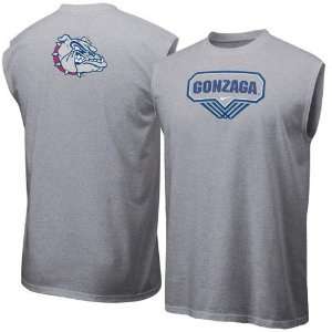  Nike Gonzaga Bulldogs Ash Basketball Sleeveless T shirt 