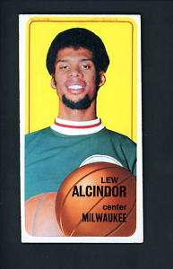 1970 Topps Basketball # 75 Lew Alcindor Bucks EX  