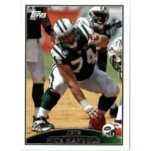  2009 Topps #87 Nick Mangold   New York Jets (Football 