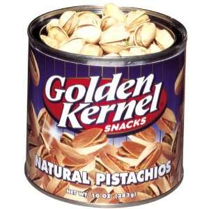 Golden Kernel Natural Pistachios, 10 Oz. Grocery & Gourmet Food