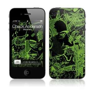  Music Skins MS CHUK10133 iPhone 4  Chuck Anderson 