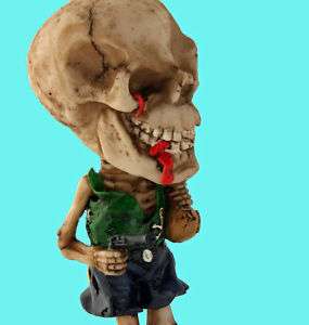 Collectible Pirate Skull Bobble Head ~ Perfect Gift  
