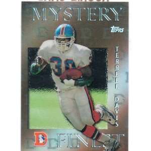 1997 Topps Mystery Finest Bronze Refractors Terrell Davis #M3 NM MT 