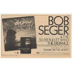  1983 Bob Seger & The Silver Bullet Band The Distance Print 