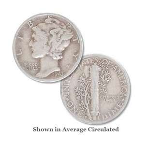  1943 D Denver Mint Mercury Dime 