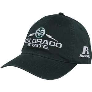 Russell Colorado State Rams Green Coaches Brushed Cotton Adjustable 