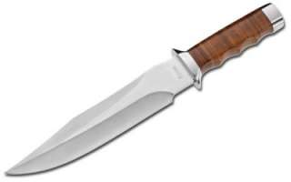 Boker Magnum Giant Bowie Leather Handle Knife 02MB565  