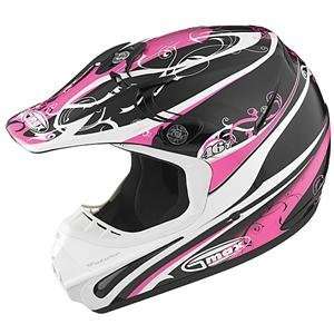  GMax Youth GM46Y Future Helmet   Youth Large/Pink/Silver 