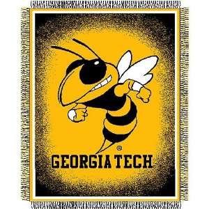  Georgia Tech Yellowjackets NCAA Triple Woven Jacquard 