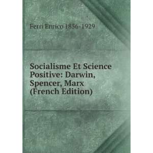   , Marx (French Edition) Ferri Enrico 1856 1929  Books