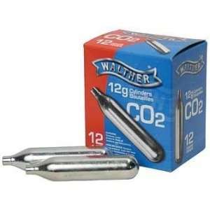  WALTHER 12G CO2 CYLINDER 12/PK