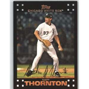  2007 Topps RED BACK #224 Matt Thornton   Chicago White Sox 