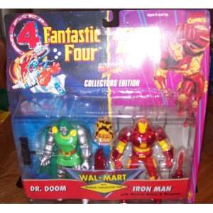    Fantastic Four and Iron Man ~ Dr. Doom & Iron Man Toys & Games