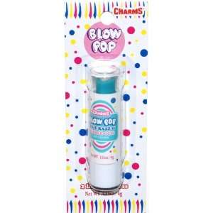  Charms Blow Pop 2 in 1 Blue Razz & Bubble Gum Lip Gloss 