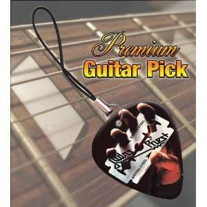  Judas Priest British Steel Premium Guitar Pick Phone Charm 