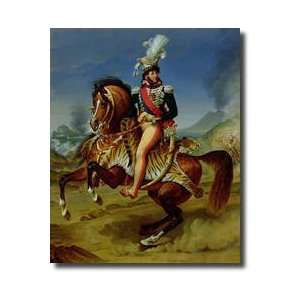  Equestrian Portrait Of Joachim Murat 17671815 1812 Giclee 