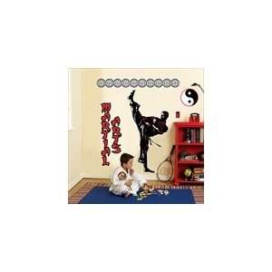  Martial Arts Giant Wall Decals Toys & Games