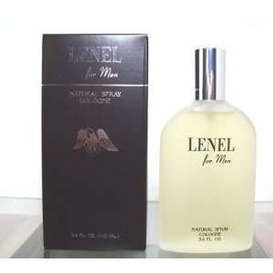  Lenel for Men Natural Spray Cologne 3.4 Oz. Beauty
