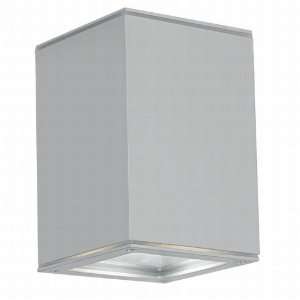  Tabo 1 Collection 1 Light 4 Silver Out Door Wall Light 
