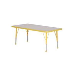   2448BG 24 in. x 48 in. Rectangle Table with Ball Glide