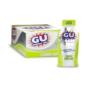  GU Energy Gel packets   Lemon Sublime 24ct Health 