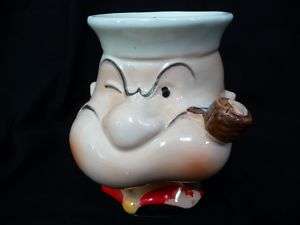Vintage Ceramic Popeye 1980 King Syndicate Inc.  