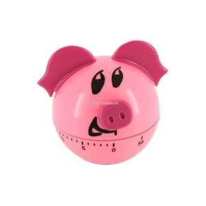  Piggy 60 Minutes Time Counter Timer Red   Great decoration 