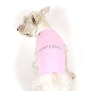   Shirt   Mommys Single Dog T Shirt   Pink   Medium 