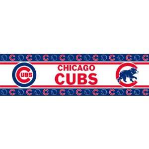  Chicago Cubs MLB Self Adhesive Wall Border   Double Pack 