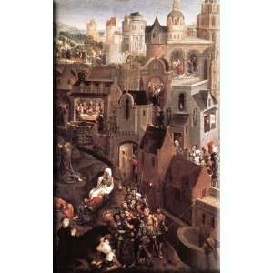   left side] 10x16 Streched Canvas Art by Memling, Hans